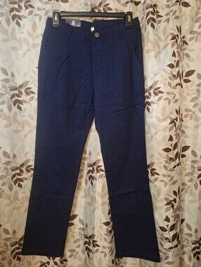 Izod Flat Front  Stretch Chino Pants Regular 14